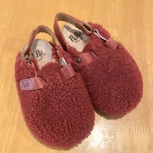 Pèpè slingback shearling sandals
